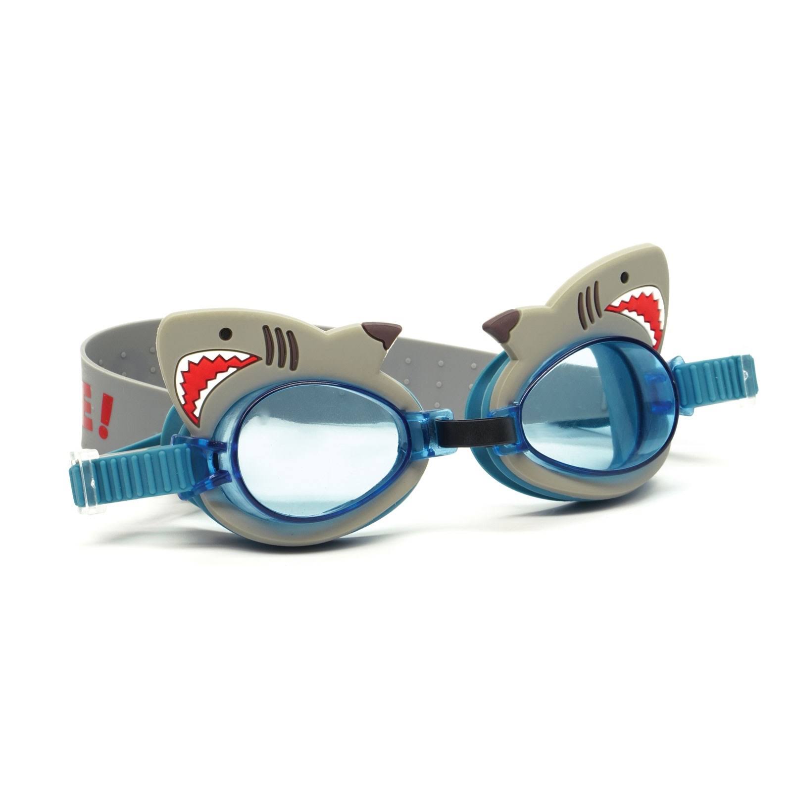 Juice Box Kids Swim Goggles, Shark, One Size