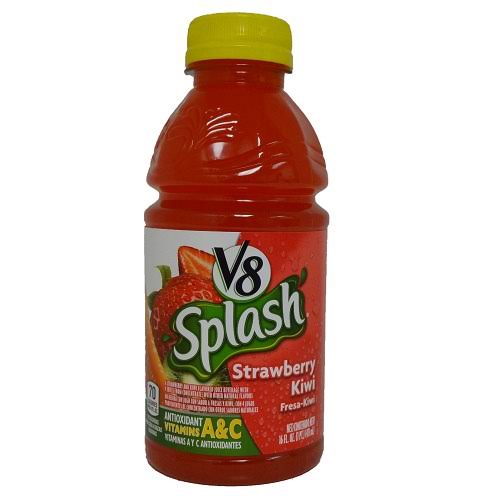 V8 Splash Juice Drink - Strawberry Kiwi, 16 Oz