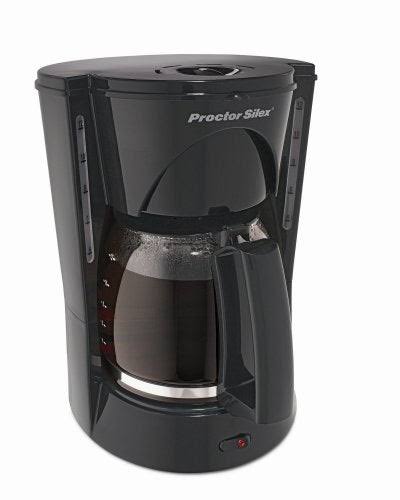 Proctor Silex Durable Coffeemaker - 12 Cup Capacity