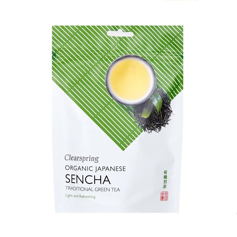 Clearspring Organic Japanese Loose Sencha Green Tea - 90g