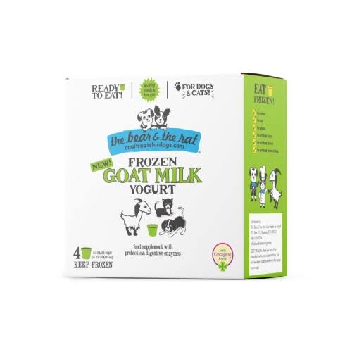 The Bear & The Rat Frozen Goat Milk Yogurt Supplement