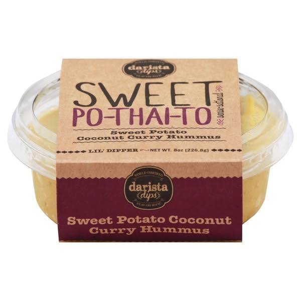 Darista Hummus, Sweet Potato Curry - 8 oz