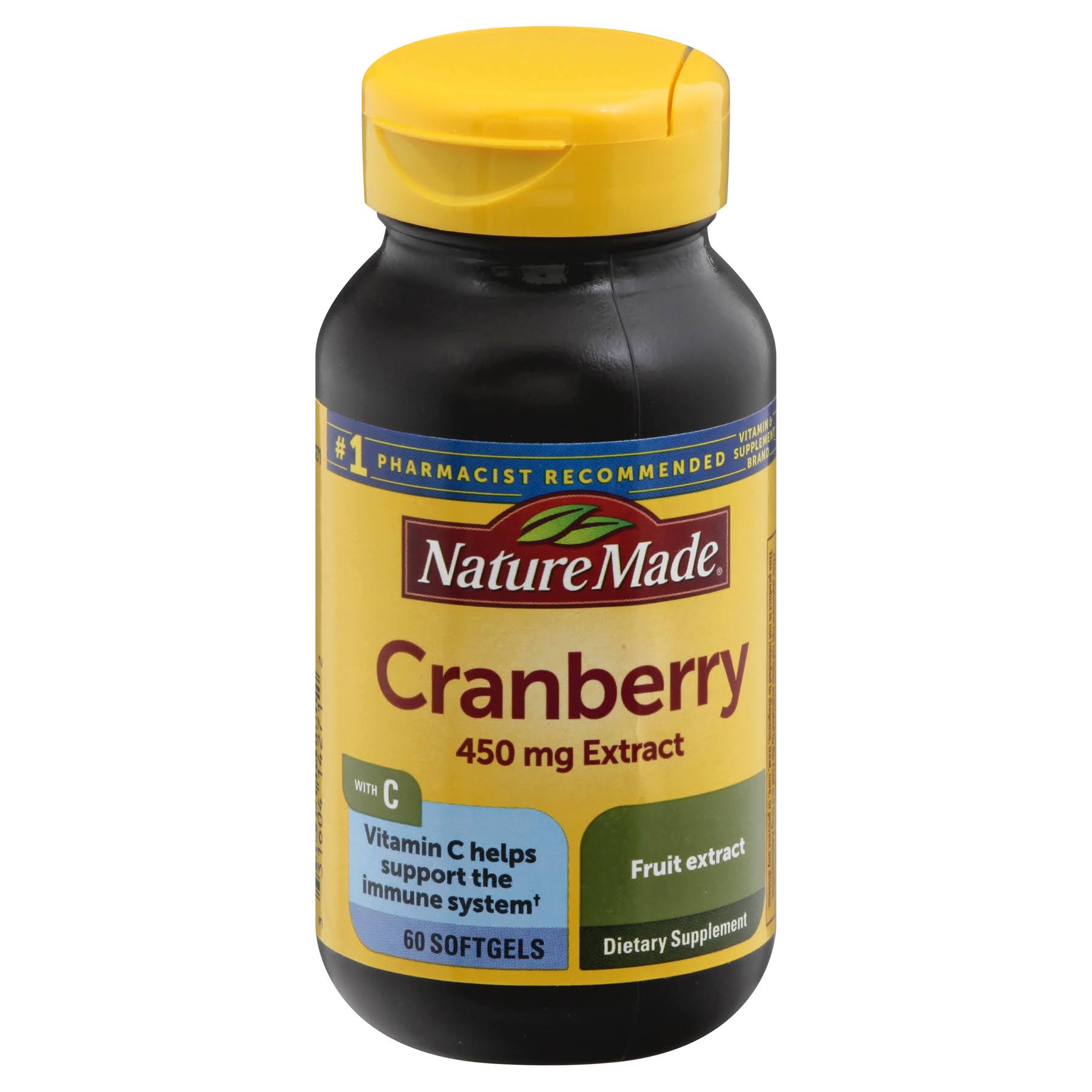 Nature Made Super Strength Cranberry Herbal Supplement - 60ct