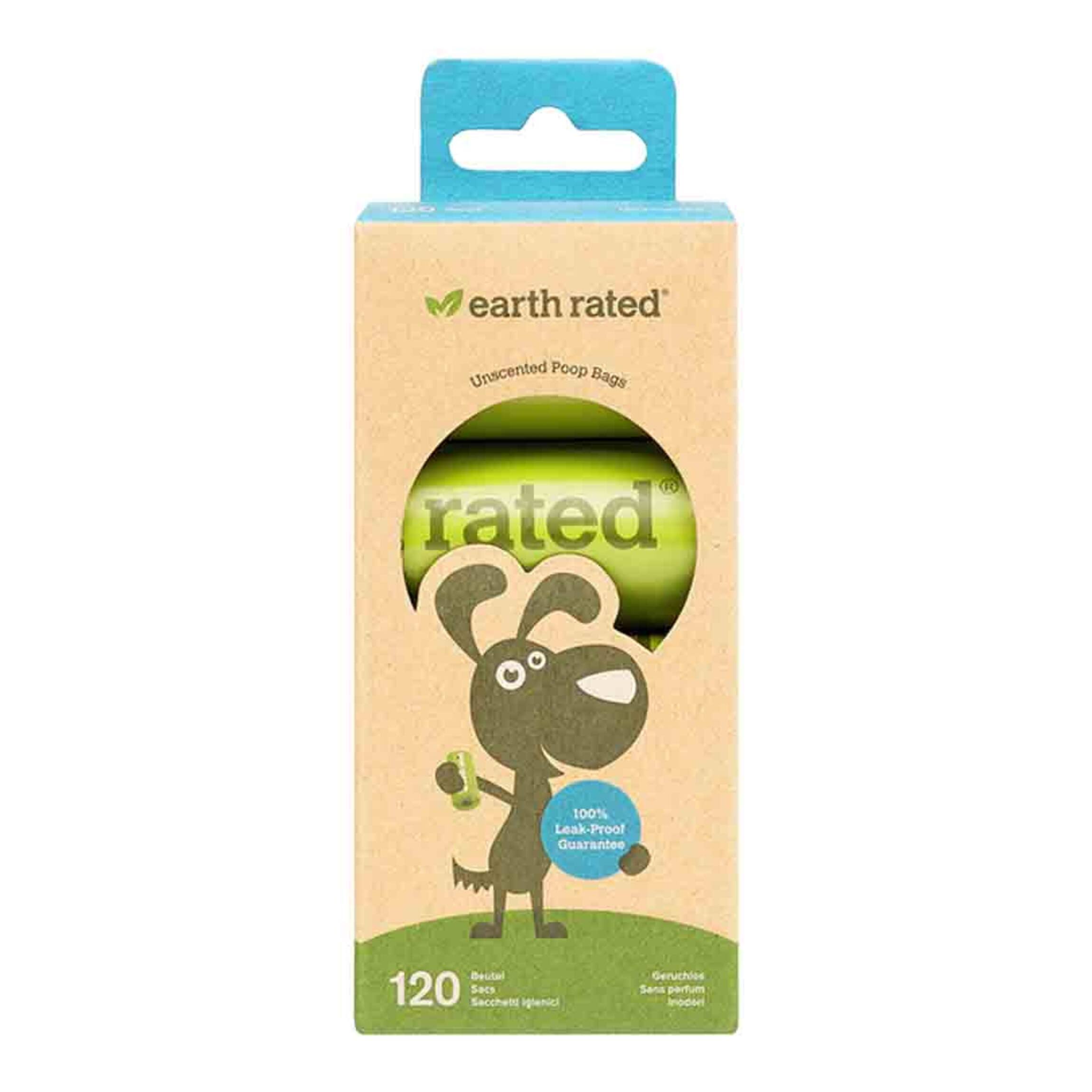 Earth Rated Poop Bags 120 Unscented