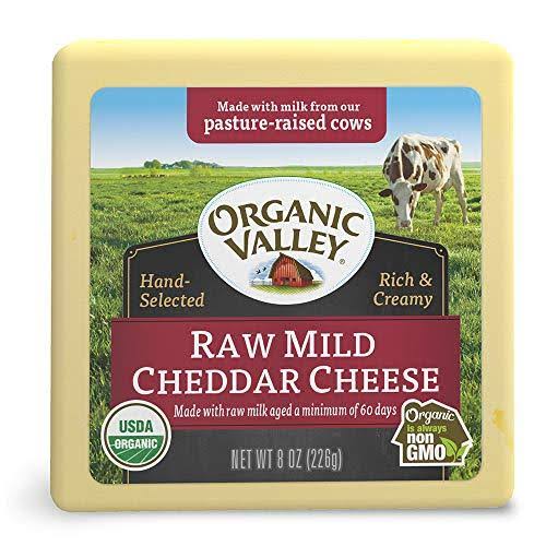 Organic Valley Organic Raw Mild Cheddar Cheese - 8oz