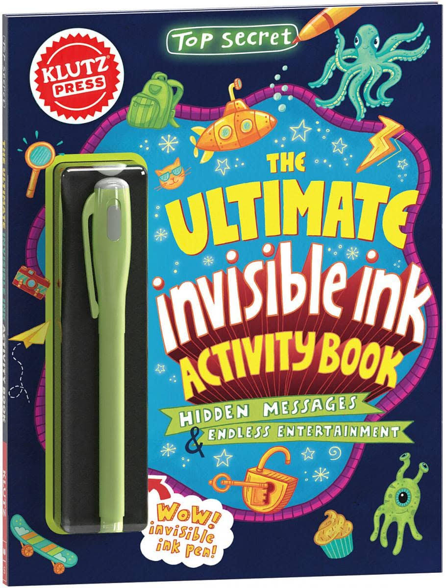 Top Secret The Ultimate Invisible Ink Activity Book (Klutz)
