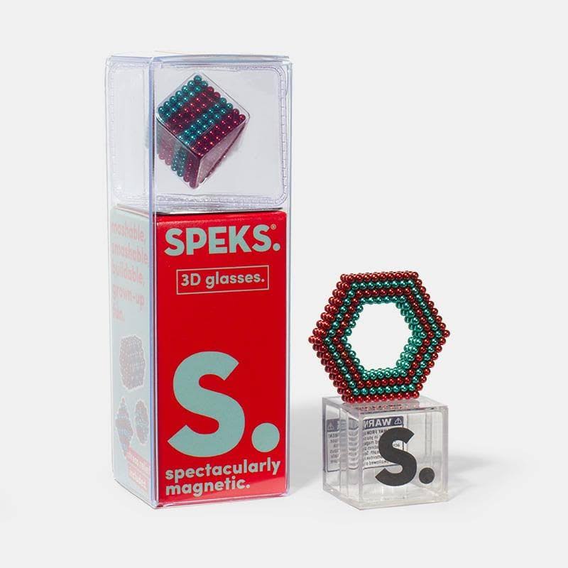 Speks Stripes 3D Glasses Magnetic Balls