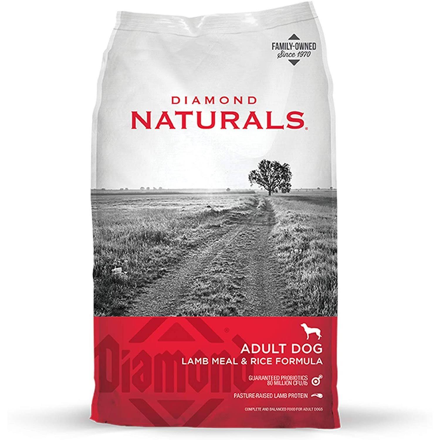 Diamond Naturals Lamb Meal and Rice Formula Grain Free Dry Dog Food - 6lb