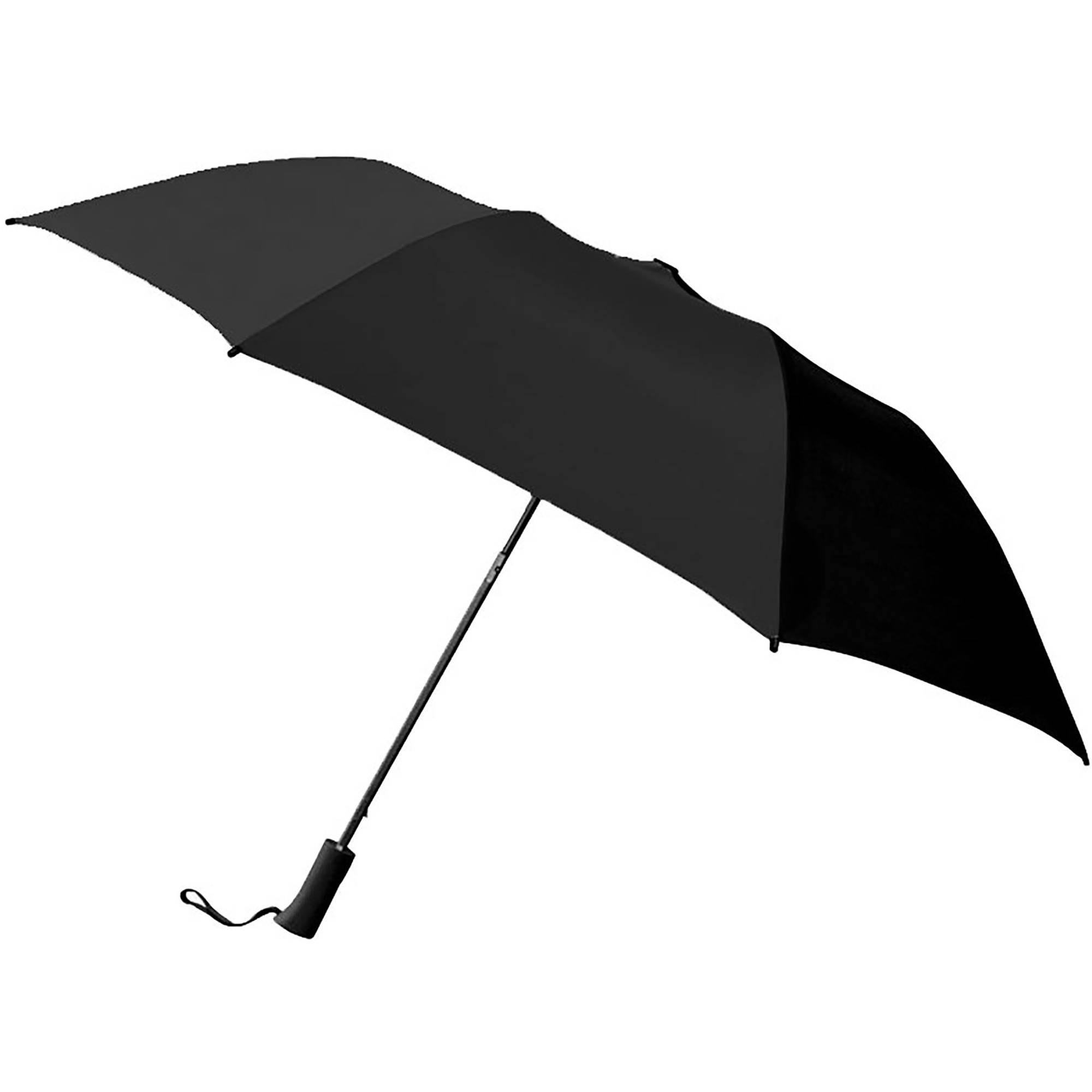 Chaby Golf Size Umbrella With Mesh Bag - Black, 56"