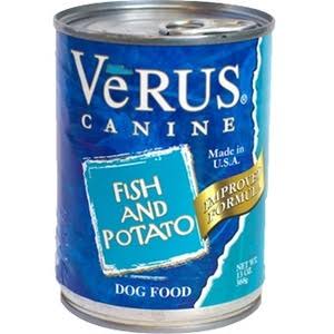 Verus Fish and Potato Formula Canned Dog Food, 13-oz