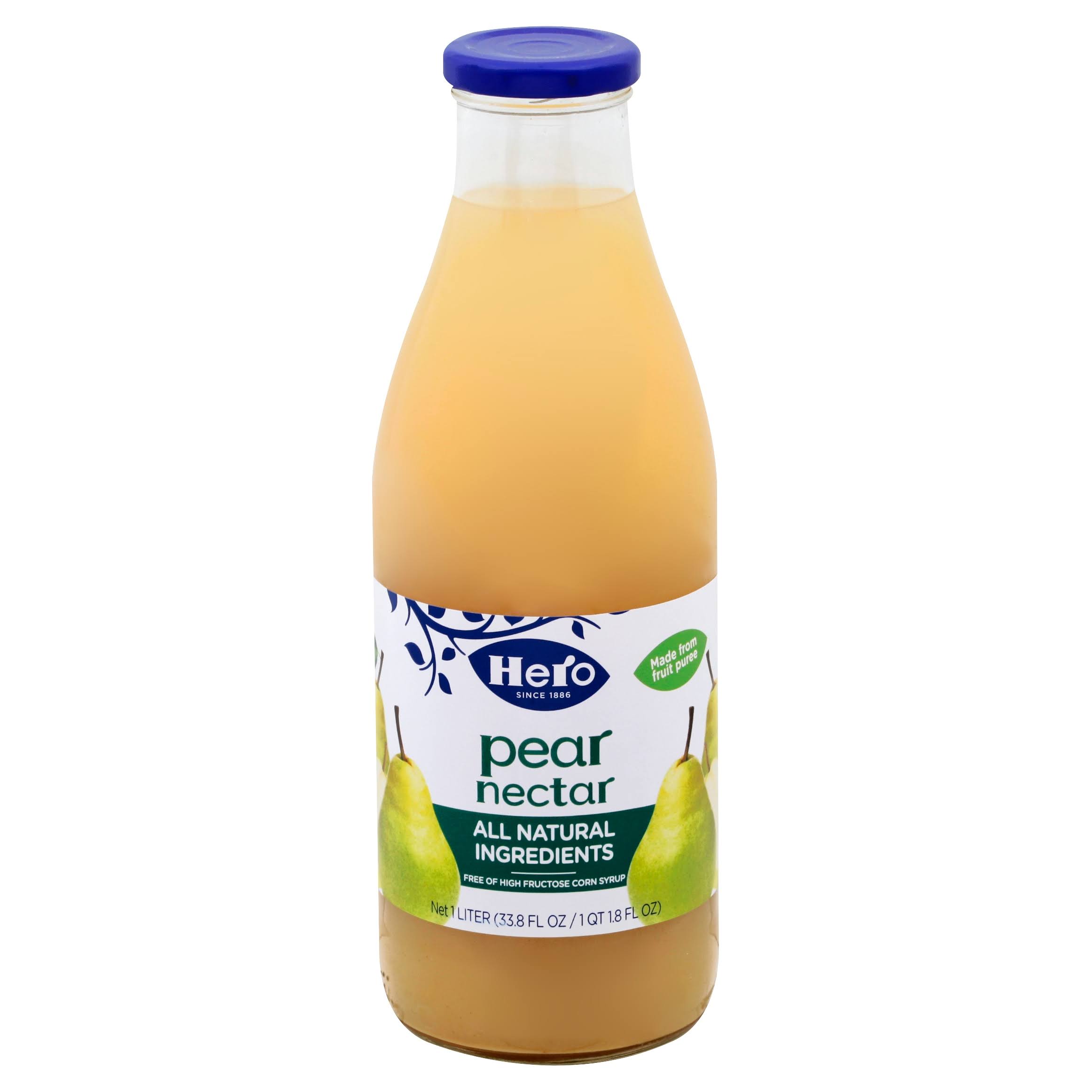 Hero Pear Nectar Juice - 33.8oz
