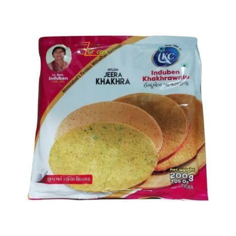 Induben Jeera Khakhra - 200 Grams - Sangam Mart - Delivered by Mercato