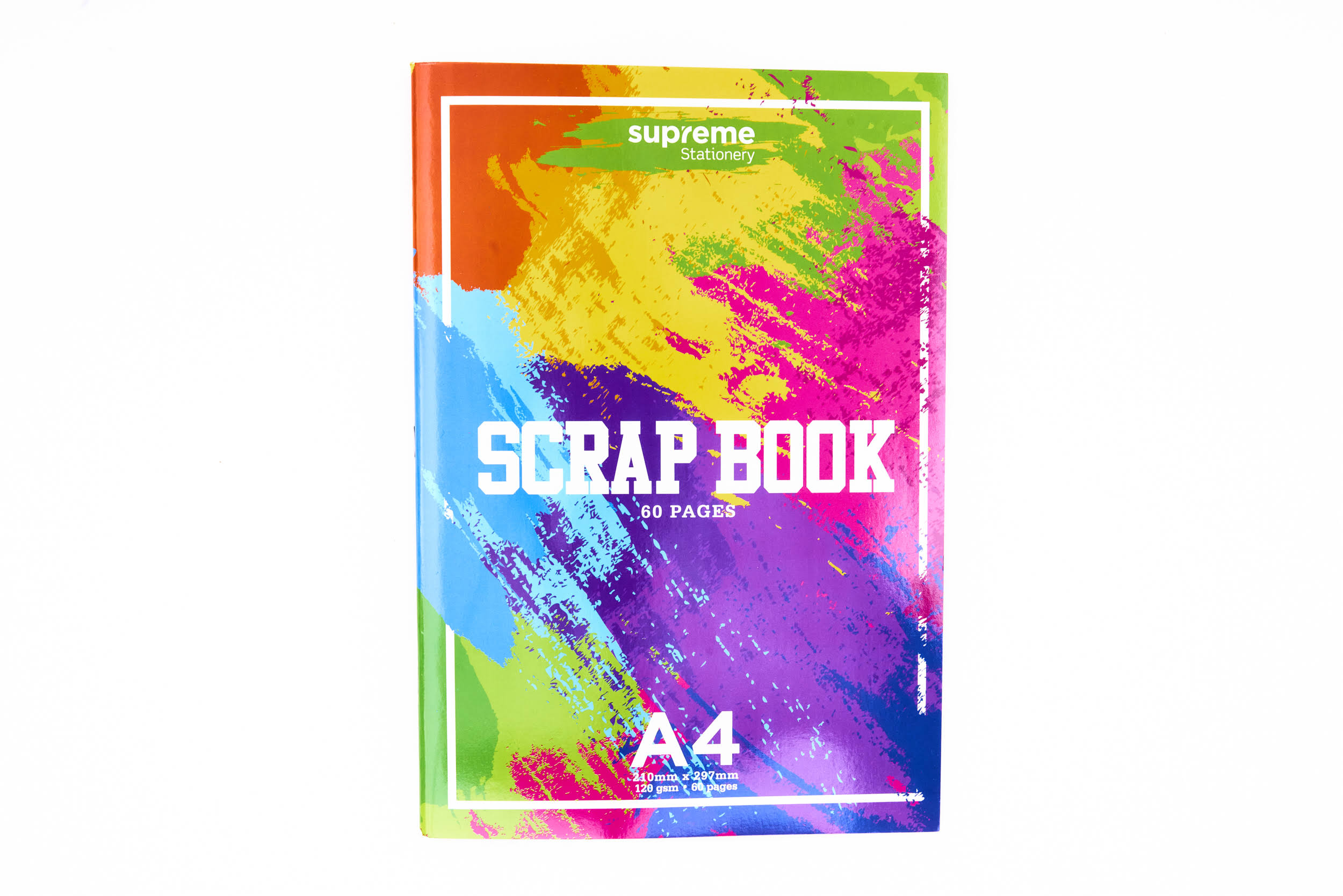 A4 60pg Scrapbook Coloured