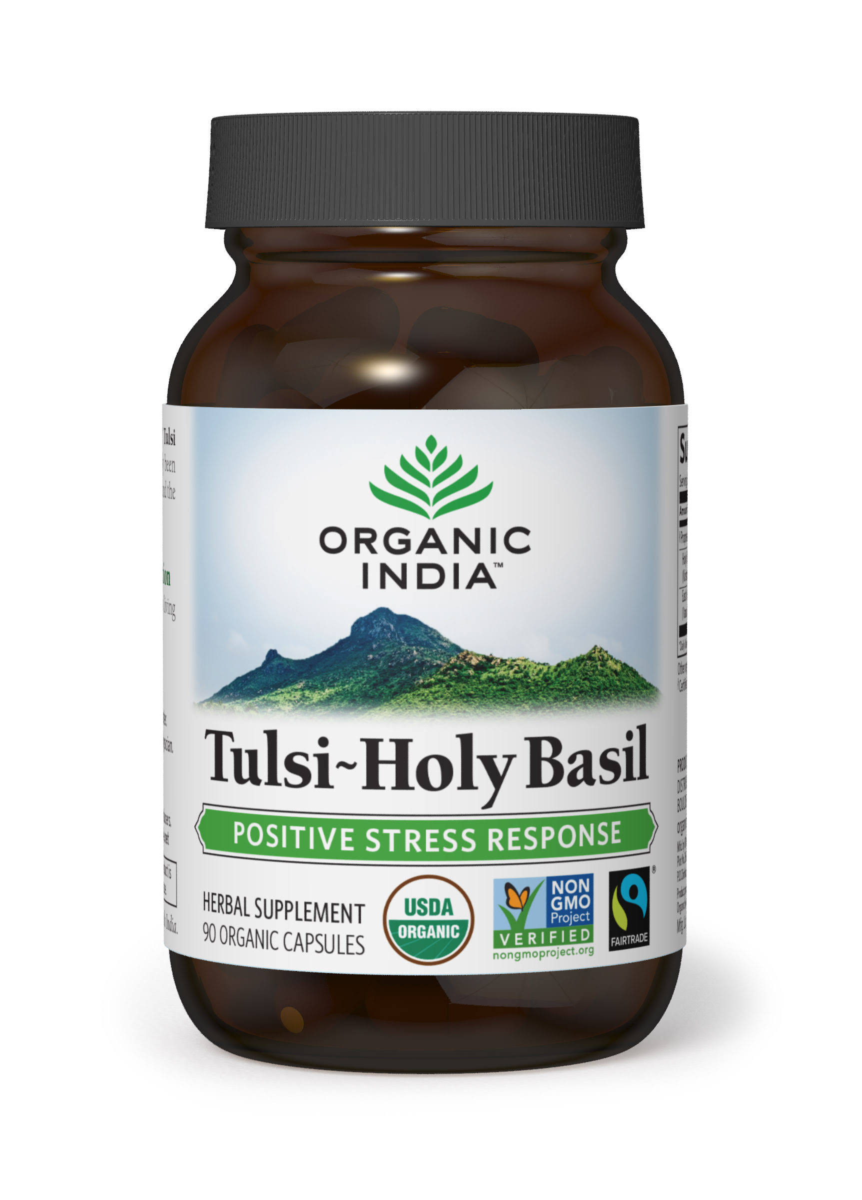 Organic India Tulsi-Holy Basil - 90 Vegetarian Capsules