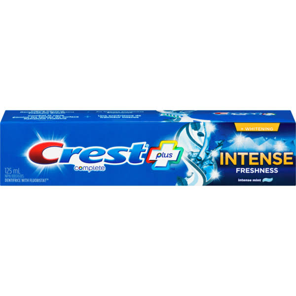 Crest Complete Plus Whitening Intense Freshness Toothpaste - Intense in Mint Size 125ml