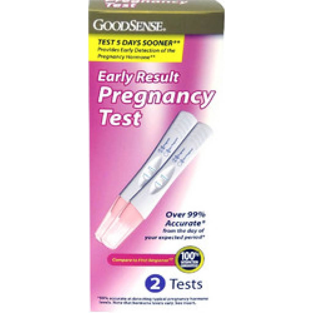 Good Sense Early Result Pregnancy Test - 2ct, 24pk/case