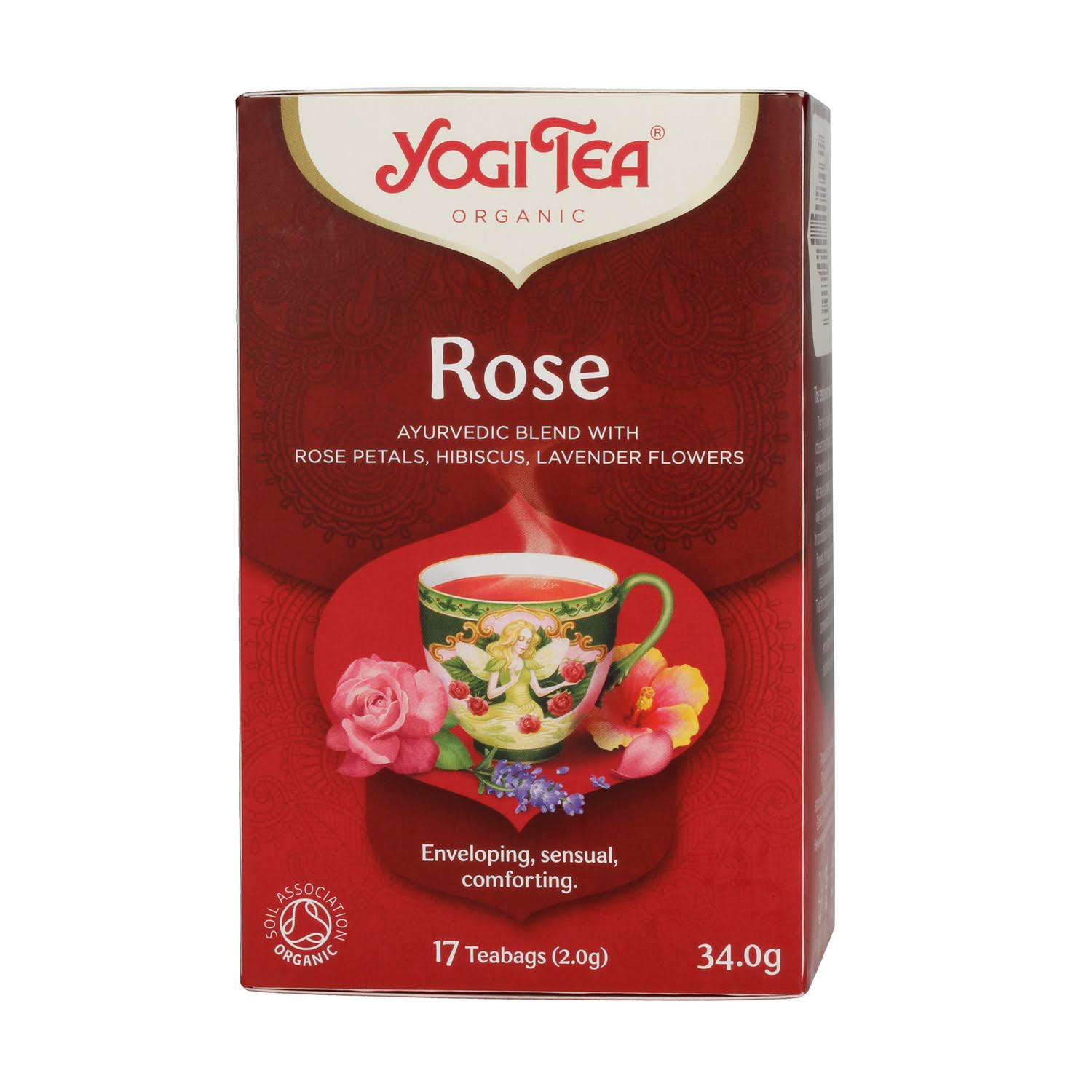 Yogi Tea Organic Rose Tea 17 Tea Bags - 34g