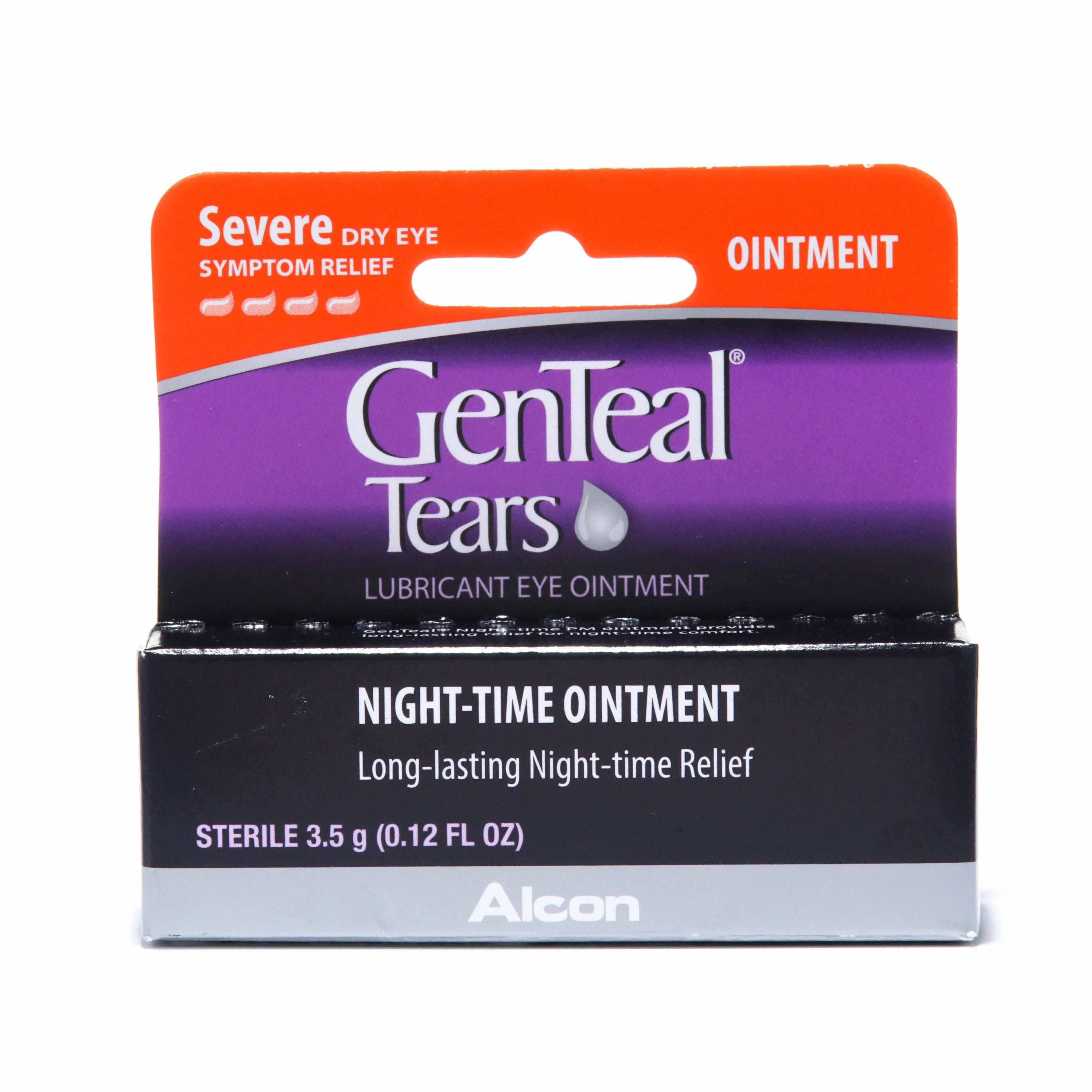 Genteal Eye Ointment, Lubricant, Night-Time - 0.12 fl oz