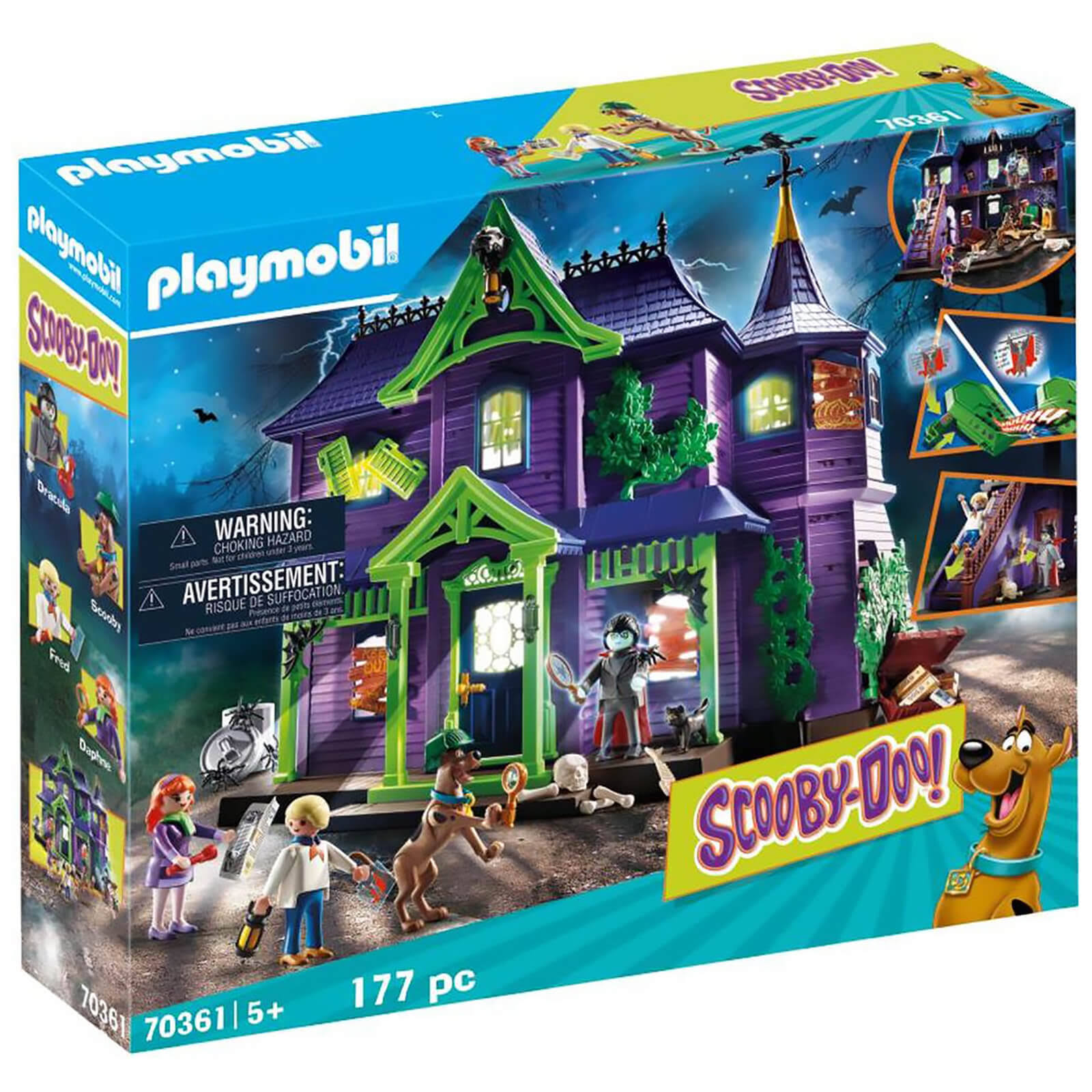 Playmobil 70361 Scooby Doo! Mystery Mansion