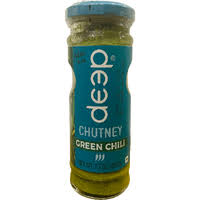 Deep Green Chili Chutney - 220 GM (7.7 oz)