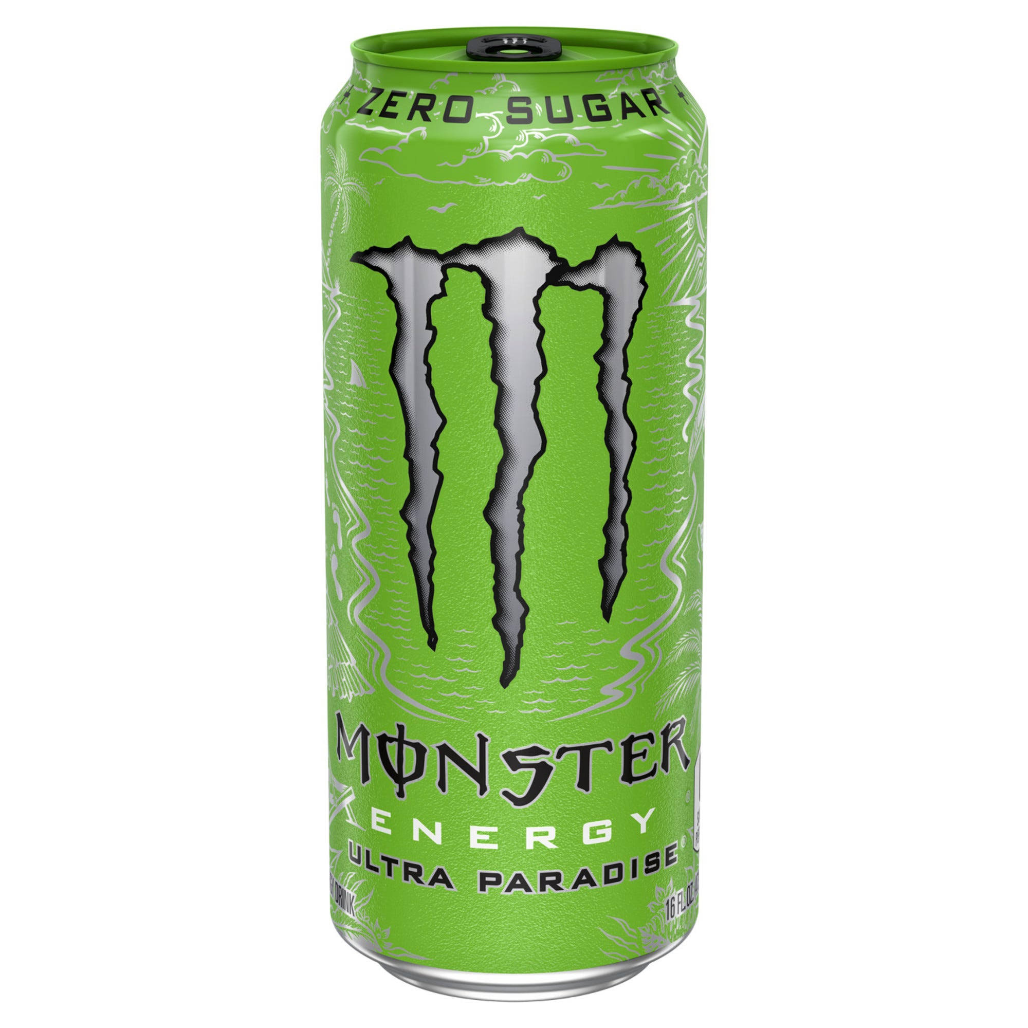 Monster Energy Ultra Paradise, Sugar Free Energy Drink, 16 Ounce (Pack of 24)