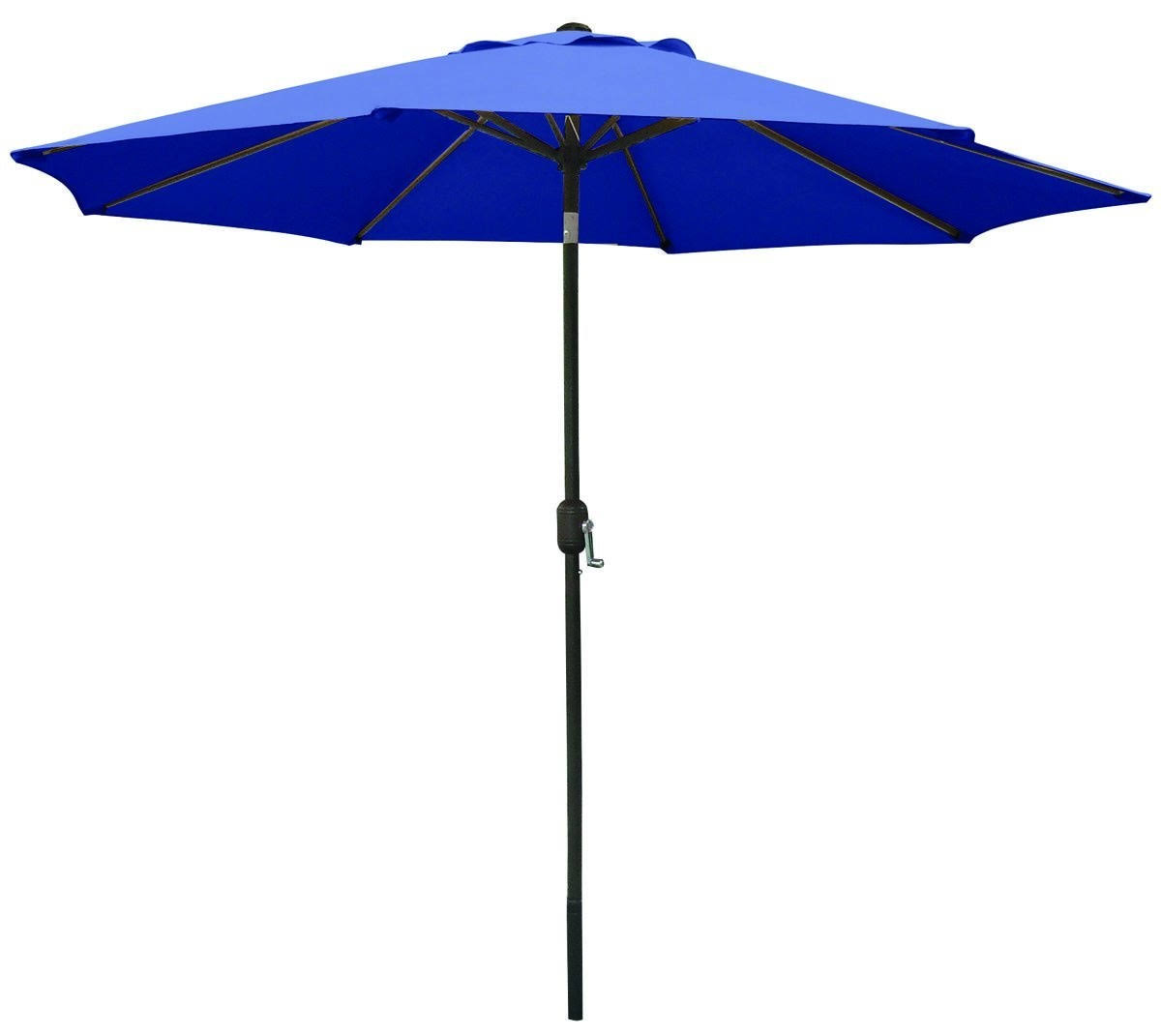 Bond Manufacturing Crank Style Umbrella - Blue, 9'