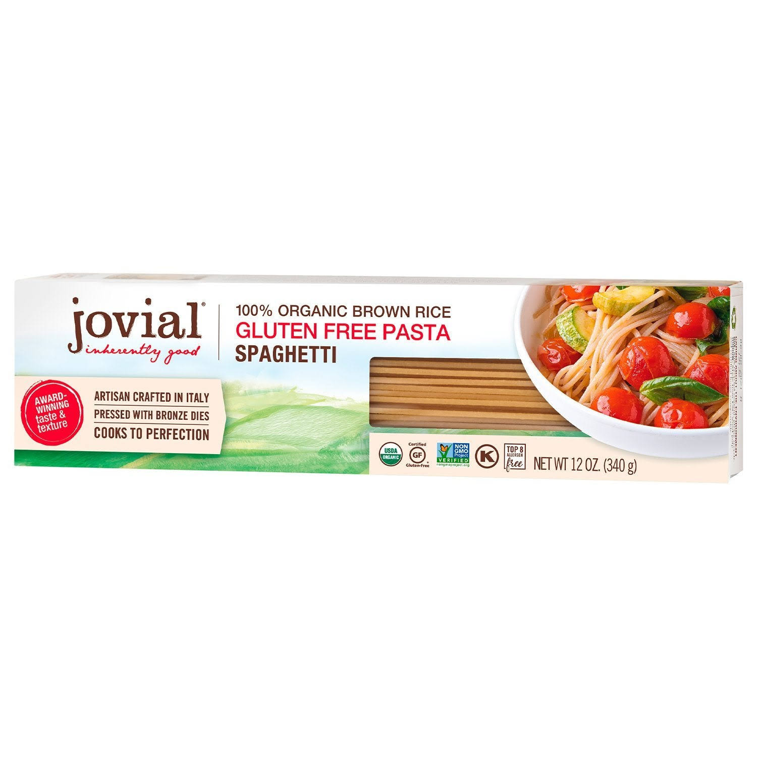 Jovial Gluten Free Brown Rice Pasta - Spaghetti