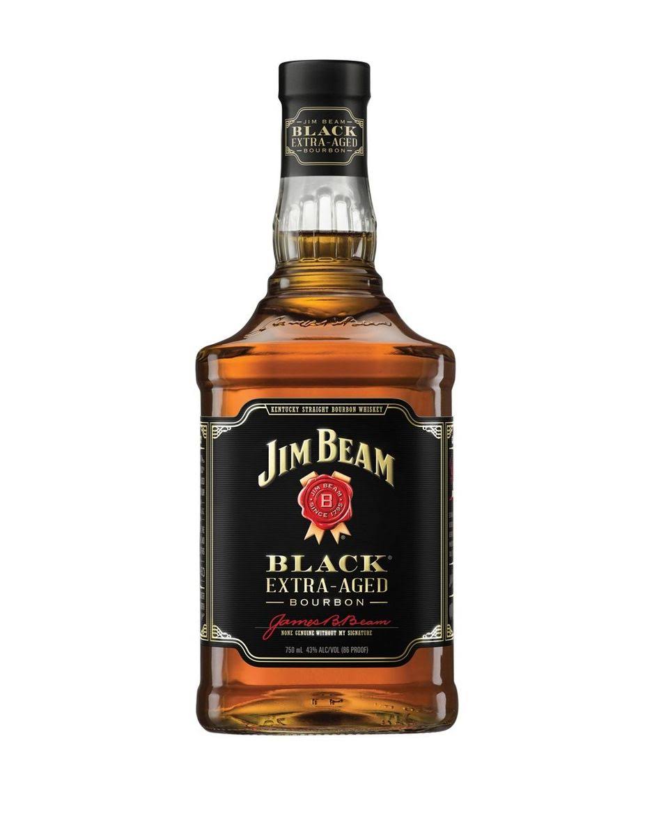 Jim Beam Black Bourbon Whiskey - 375 ml