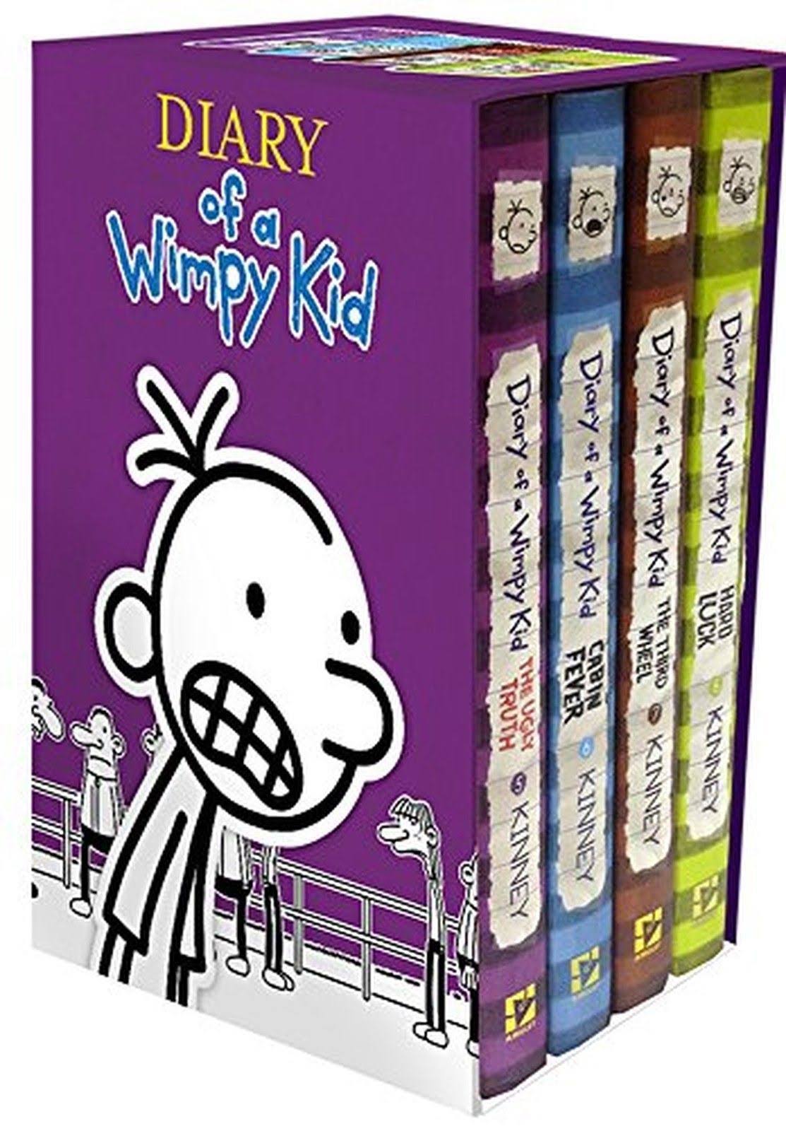 Diary of a Wimpy Kid Box of Books 5 to 8 - Jeff Kinney
