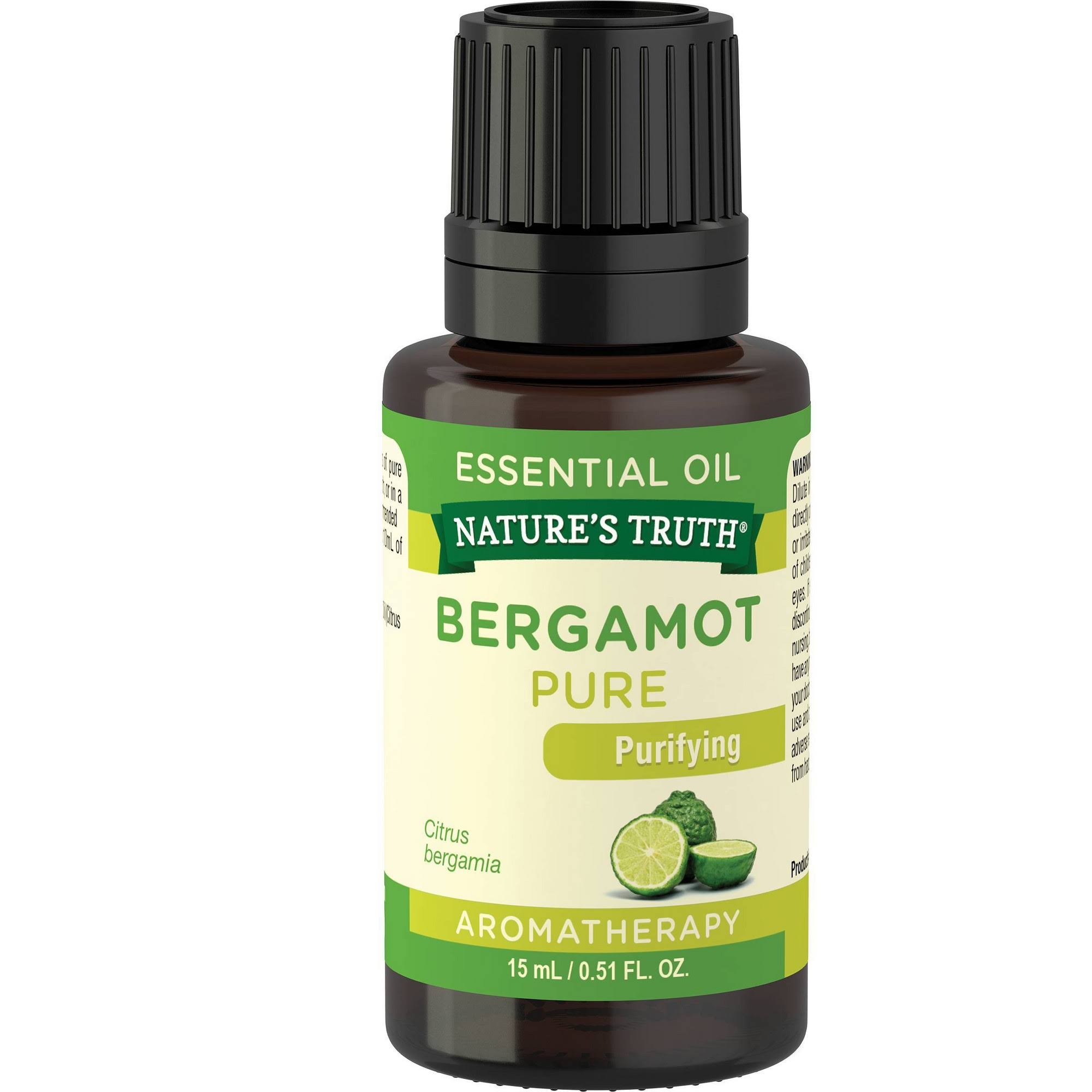 Nature's Truth Vitamins Bergamot Essential Oil - Serenity, 15ml