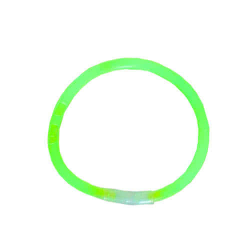 Green Glowing Party Bracelet 20cm
