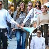 Bradley Cooper & Daughter Lea, 5, Meet Up With Brooke Shields & Daughters Rowan, 19, & Grier, 16, For Lunch: Photos