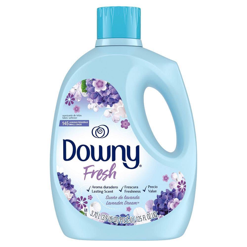 Downy Fresh, Non-Concentrated Liquid Fabric Softener, Lavender Dream, 145 Loads, 125 oz