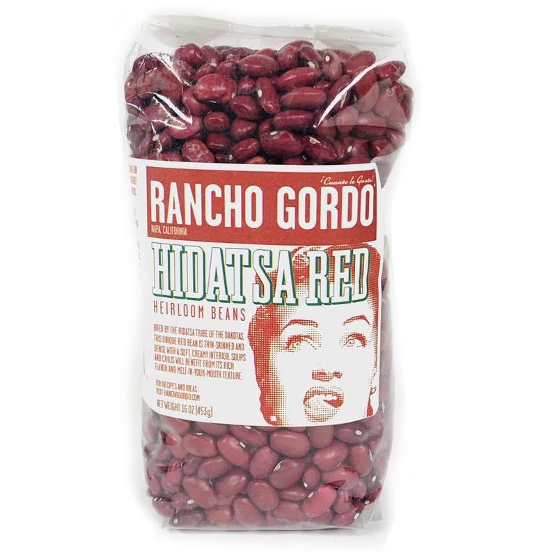 Rancho Gordo Hidatsa Red Beans - 16 Ounces - Cheese Plus - Delivered by Mercato