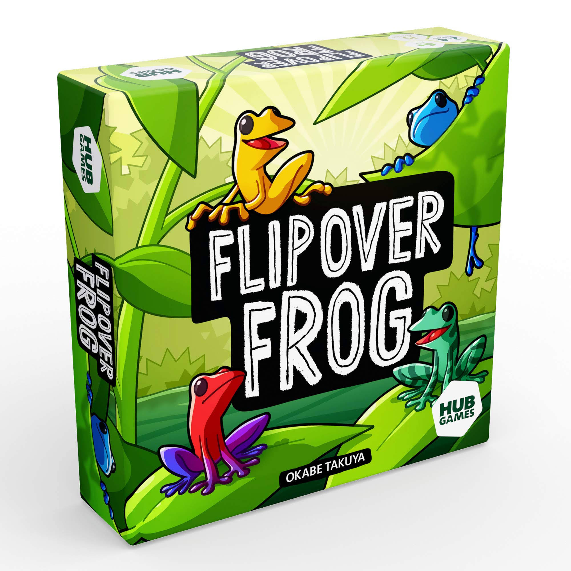 Asmodee Flip Over Frog Board Game