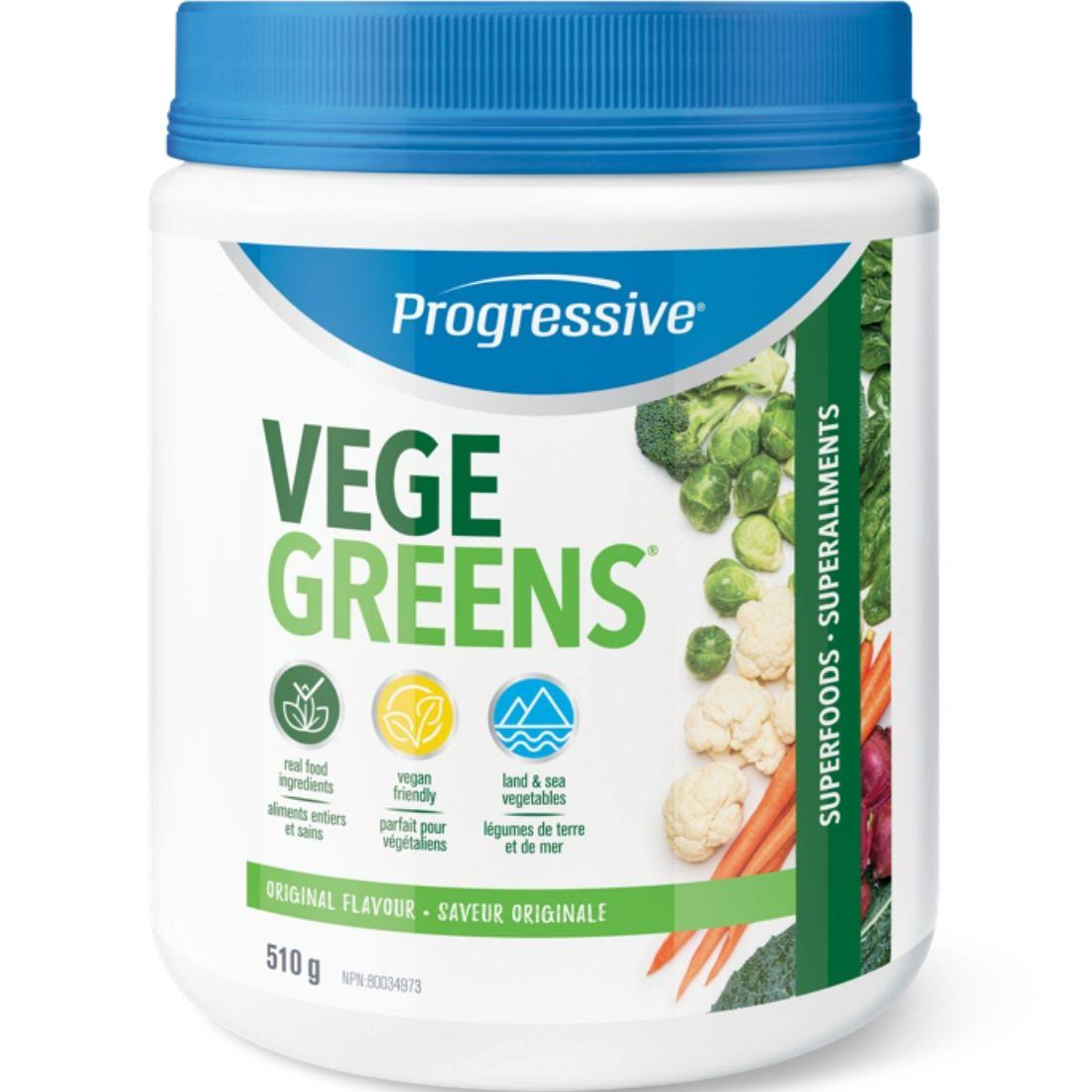 Progressive VegeGreens - Pineapple Coconut 66 G