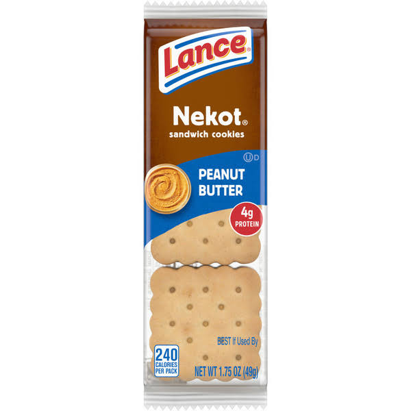 Lance Cookies Nekot - Peanut Butter