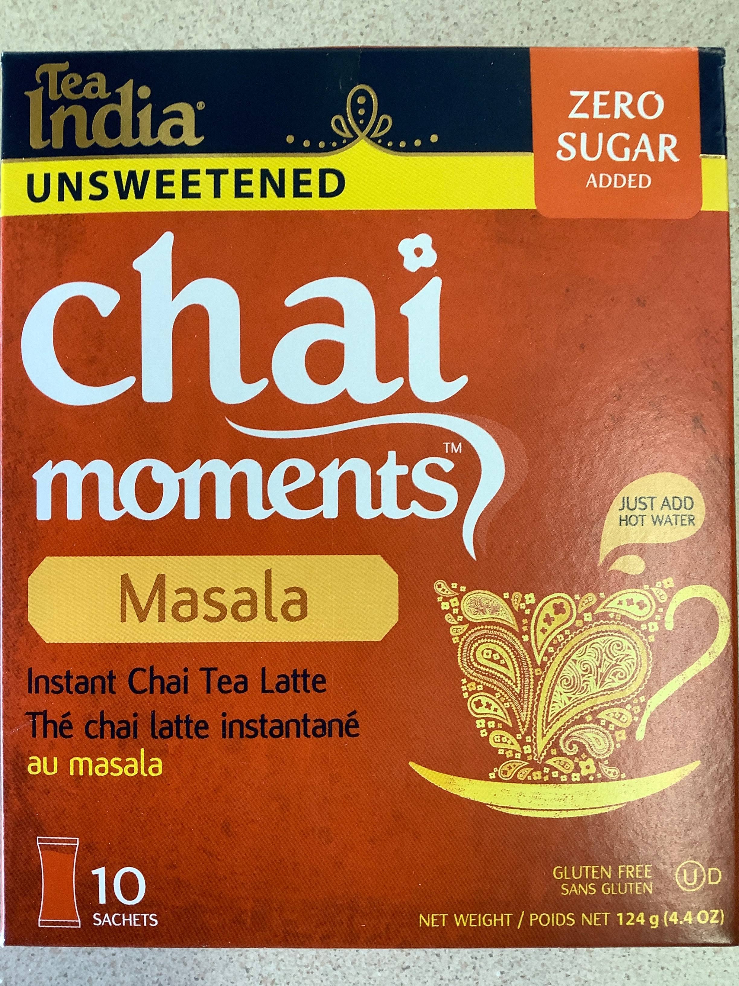 Tea India Masala Chai Moments, Unsweetened