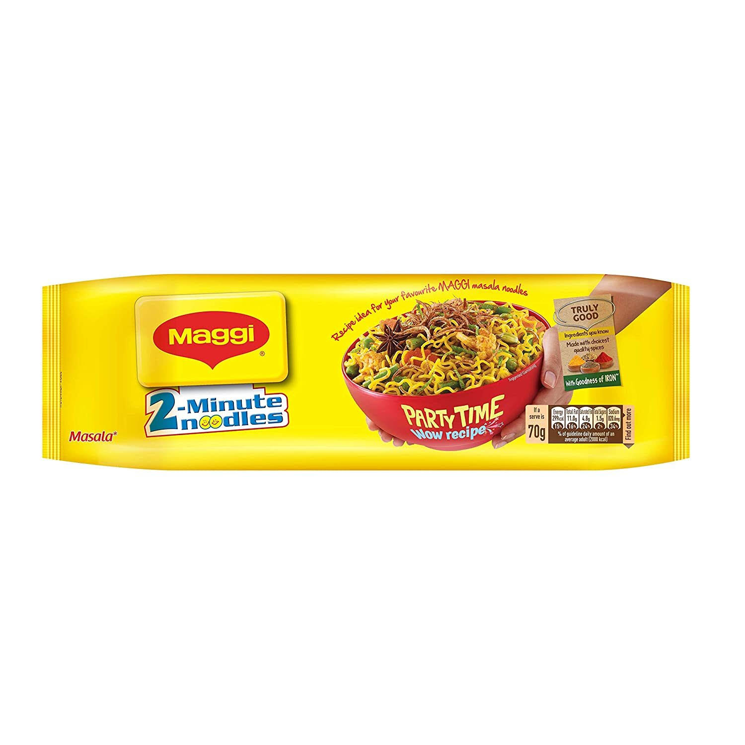 Maggi Noodles, Indian, Masala, Export Pack - 1.23 lb