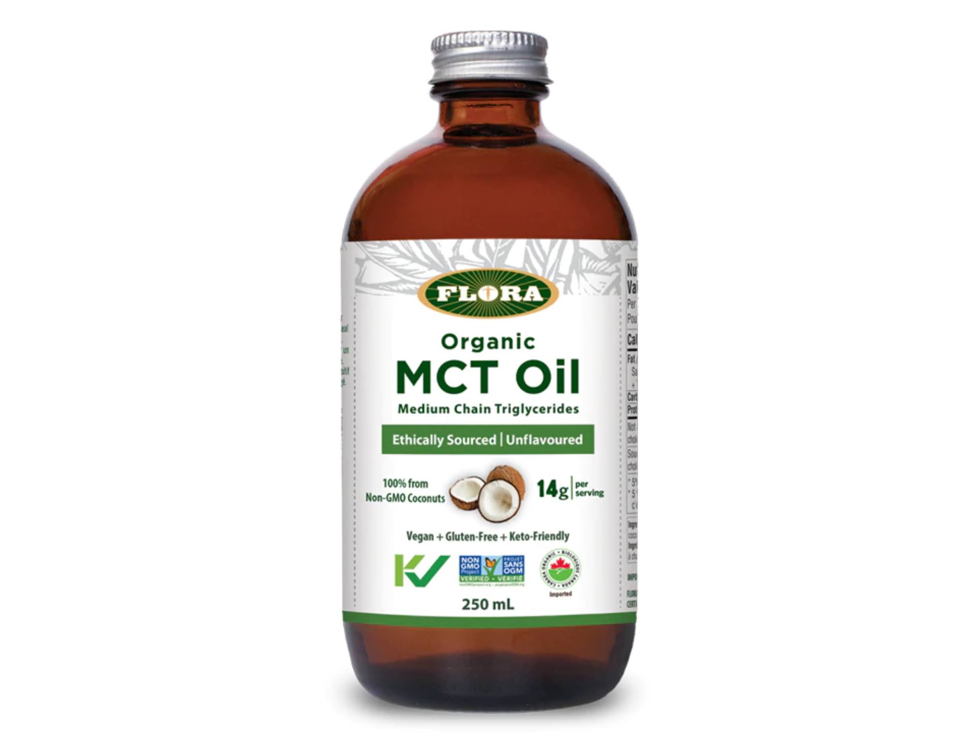 Flora Organic MCT Oil - 250 ml