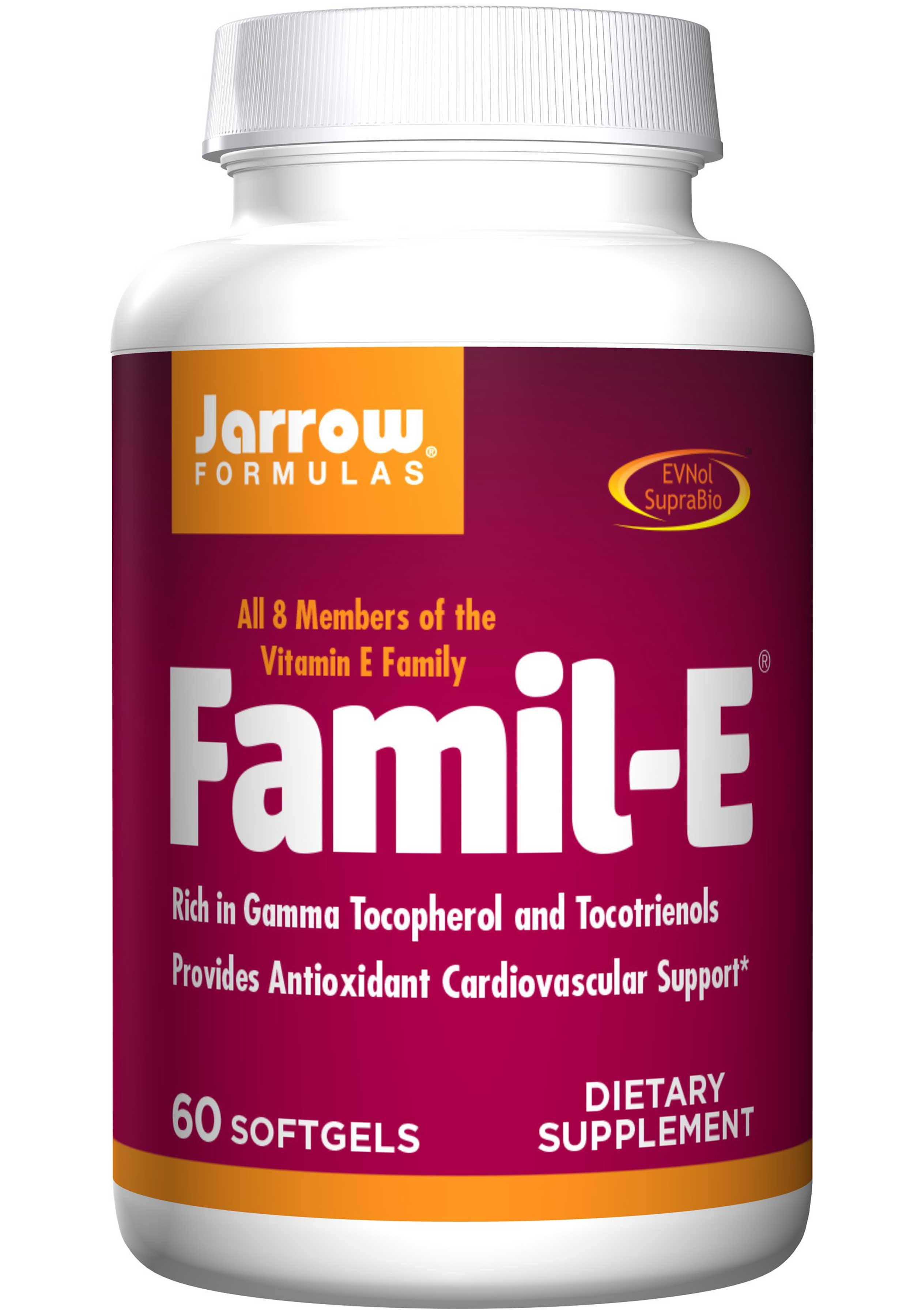 Jarrow Formulas Famil-E Supplement - 60 Softgels