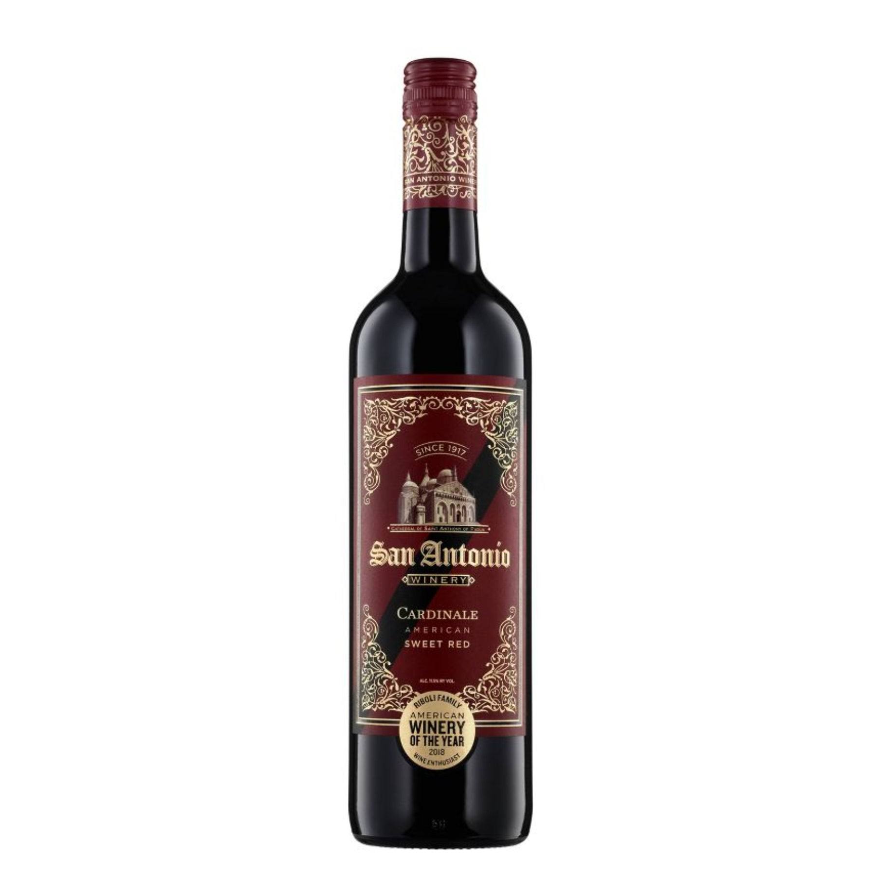 San Antonio Winery Cardinale, Sweet Red, American - 750 ml