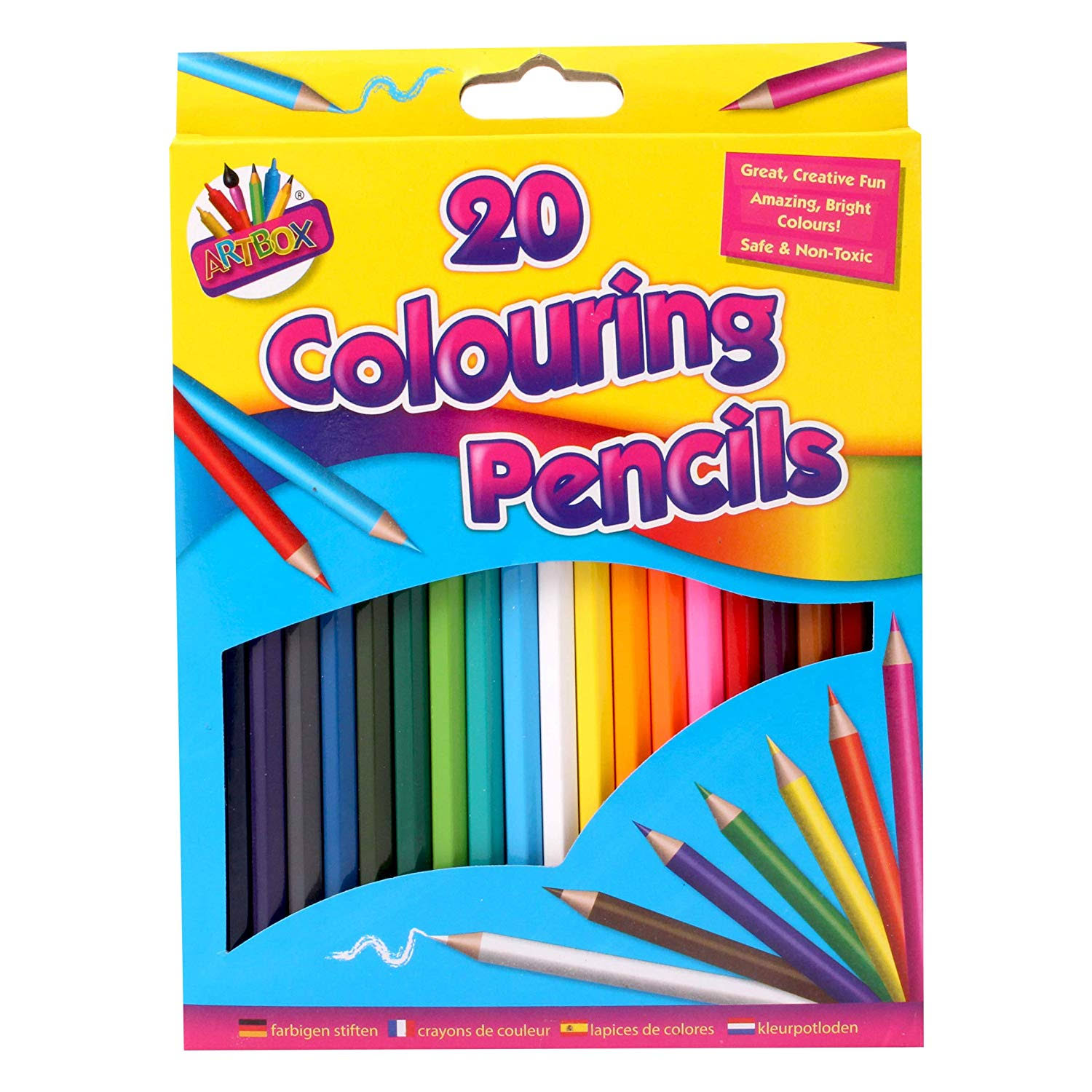Artbox Full Size Colouring Pencils - x 20