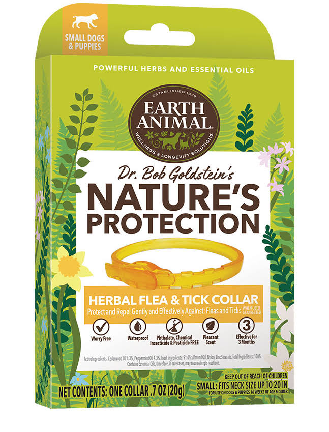 Earth Animal Herbal Flea & Tick Collar for Dogs Small