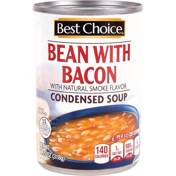 Best Choice Bean with Bacon, Condensed Soup - 11.25 oz