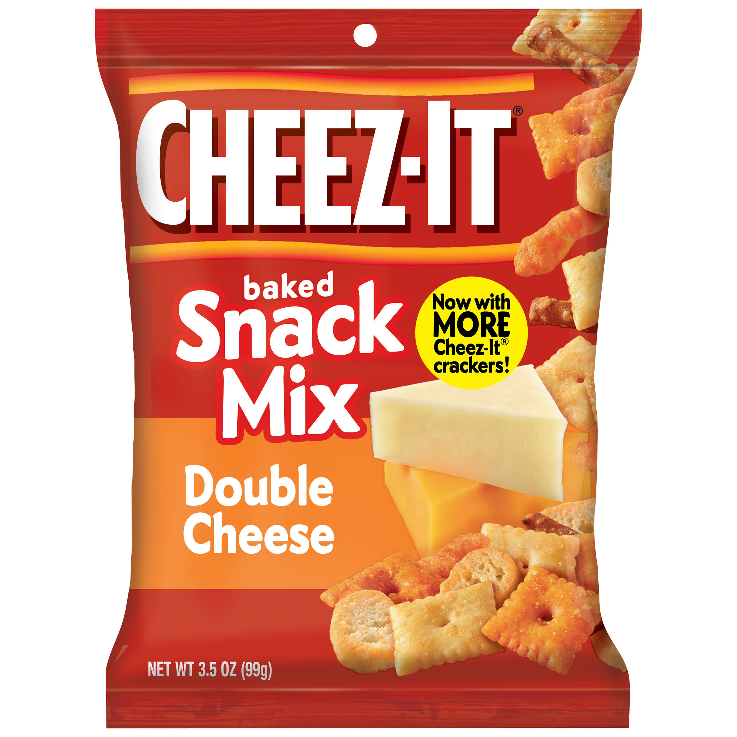 Cheez-It Baked Snack Mix - Double Cheese, 120g