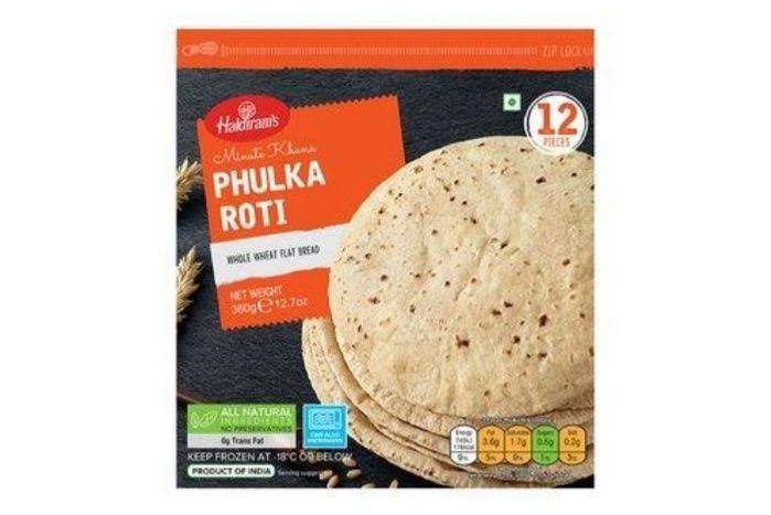 Haldiram's Phulka Roti - 12 Pieces, 360g