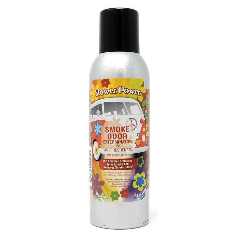 Smoke Odor Exterminator 7oz Flower Power Air Freshener Spray