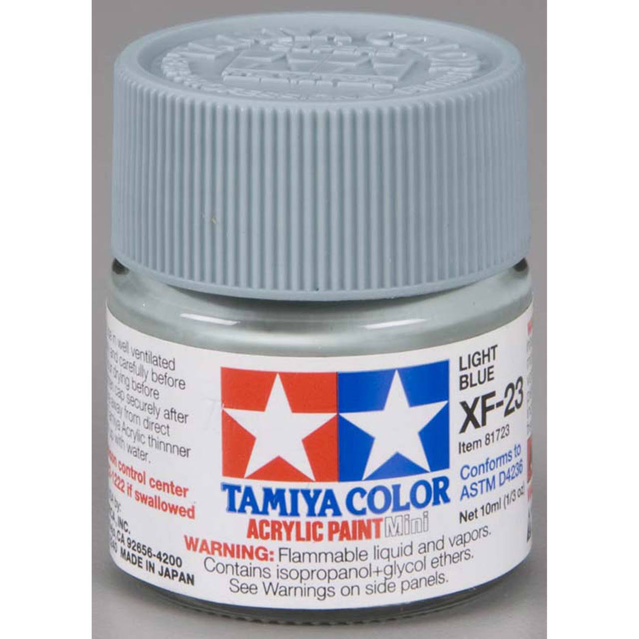 Tamiya Acrylic Mini XF-23 Xf23 Light Blue
