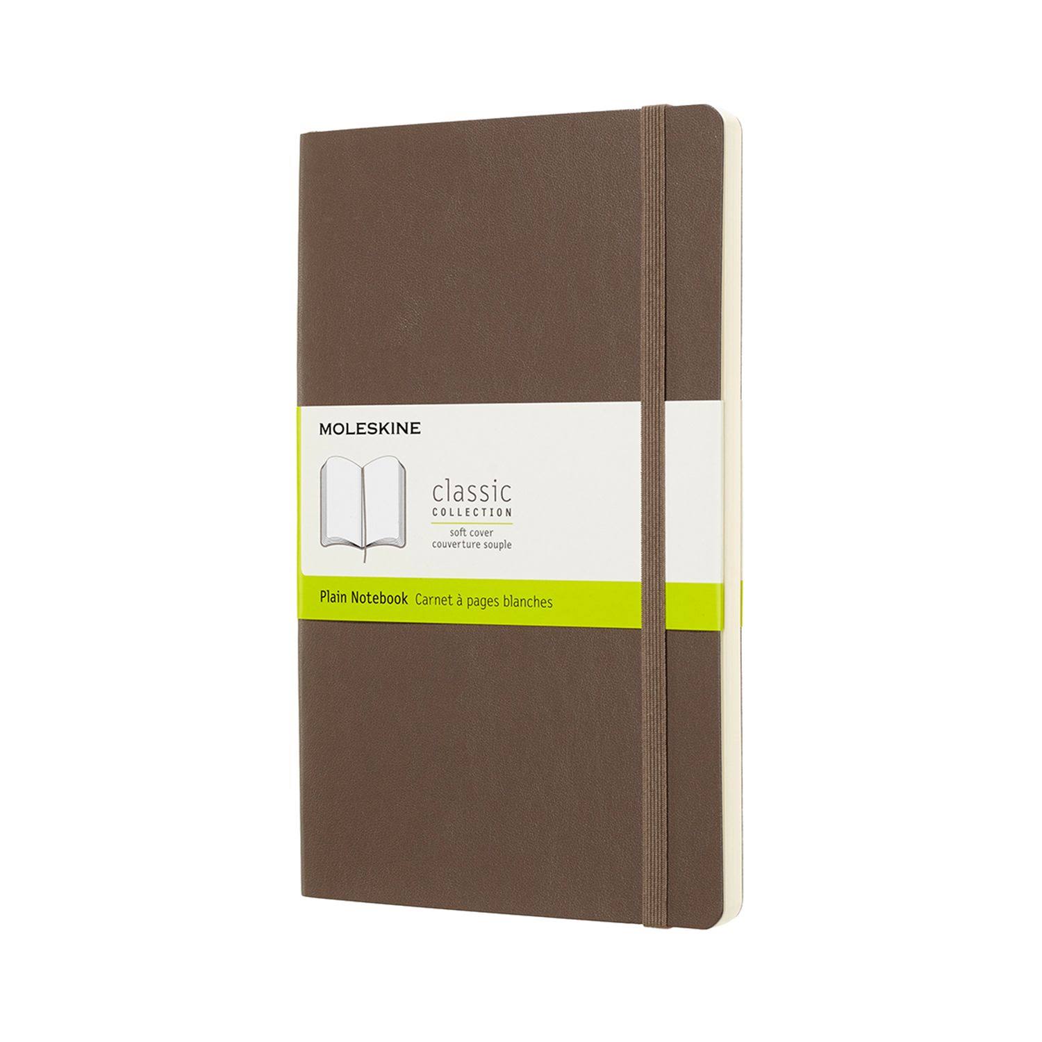 Moleskine Soft Cover Classic Notebook - Large, Plain